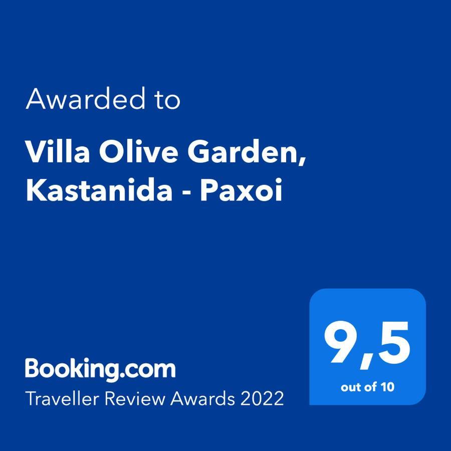 Villa Olive Garden, Kastanida - Paxoi Гайос Екстериор снимка